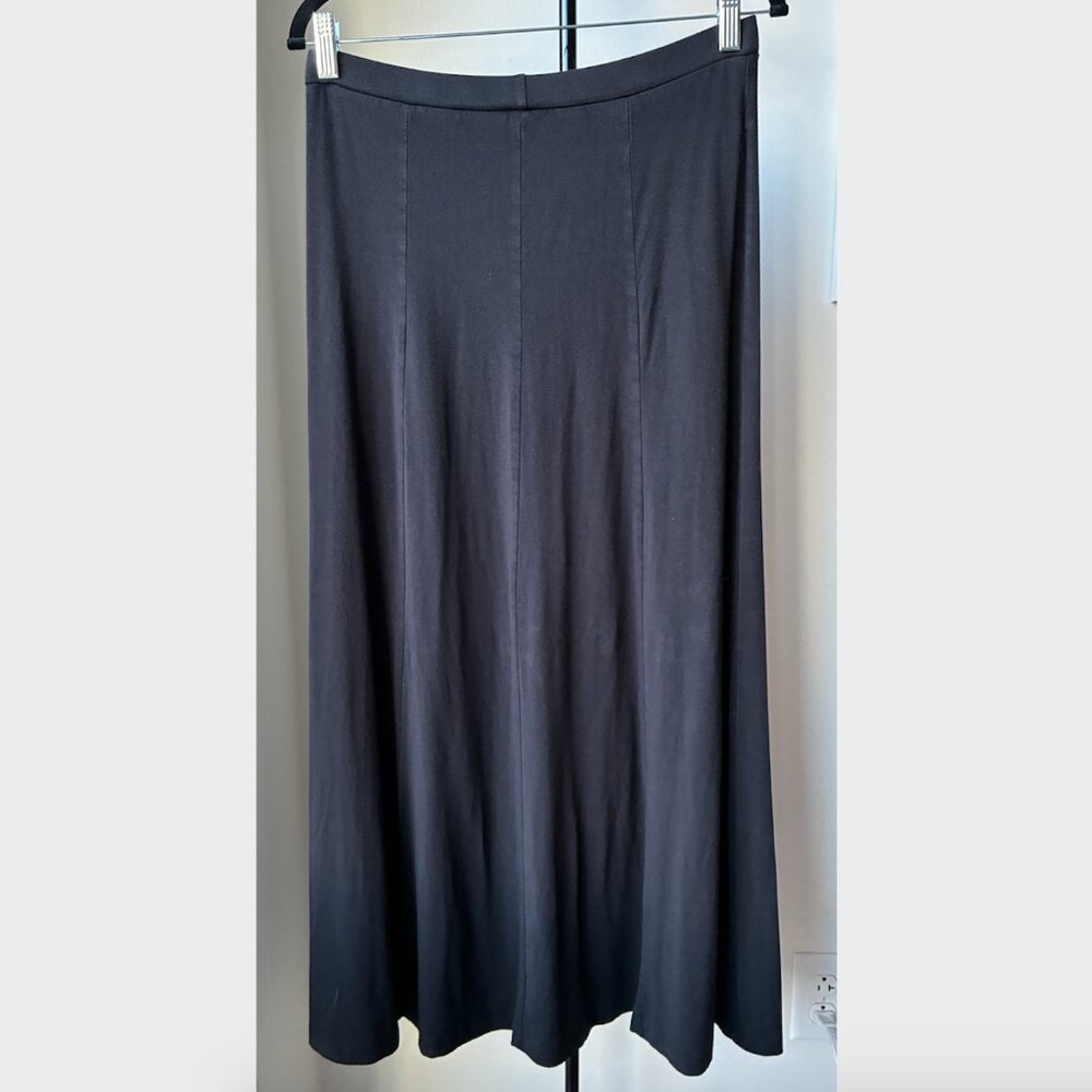 Ann Taylor Petite Black Maxi Skirt - Size SP